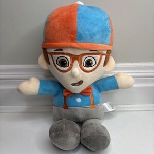 Blippi Live! 15” Plush Doll Adorable Stuffed Toy Sewn Features